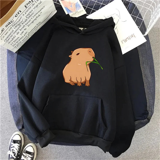 Sweat à capuche mixte Capybara Kawaii DRIPMOOD