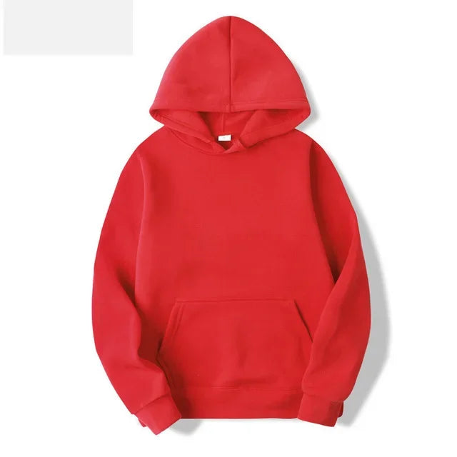 Sweat à capuche rouge mixte DRIPMOOD