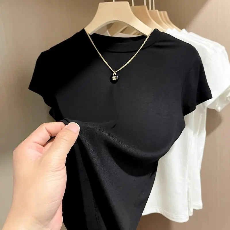 T-shirt blanc pour femme DRIPMOOD